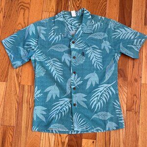 Palmwave Hawaiian Button Down Shirt